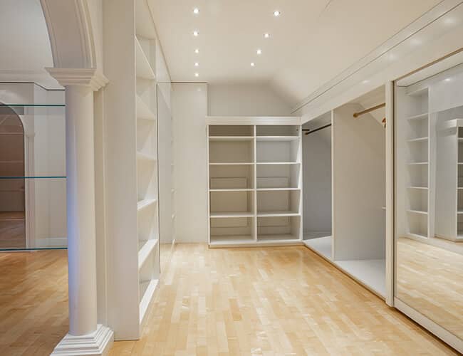Ankleide des Master Bedrooms