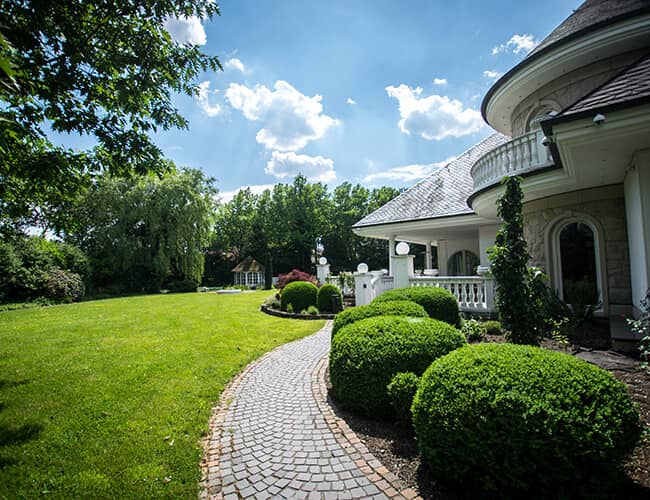 Garten der Villa Schloss Holte-Stukenbrock